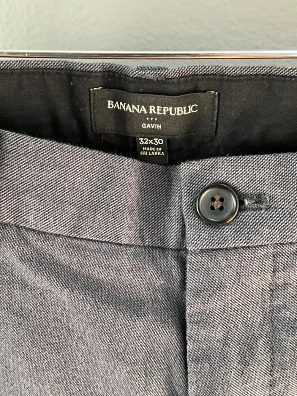 Banana Republic gray Gavin pant 32x30